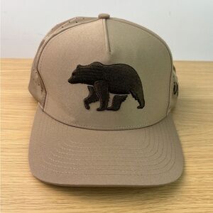 Brown Bear Waggle Snapback Trucker Hat